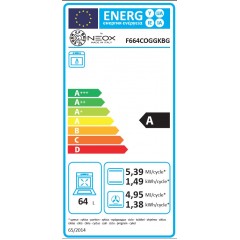 NEOX F66 4 COG G K BG Εντοιχιζόμενος φούρνος αερίου (LPG)